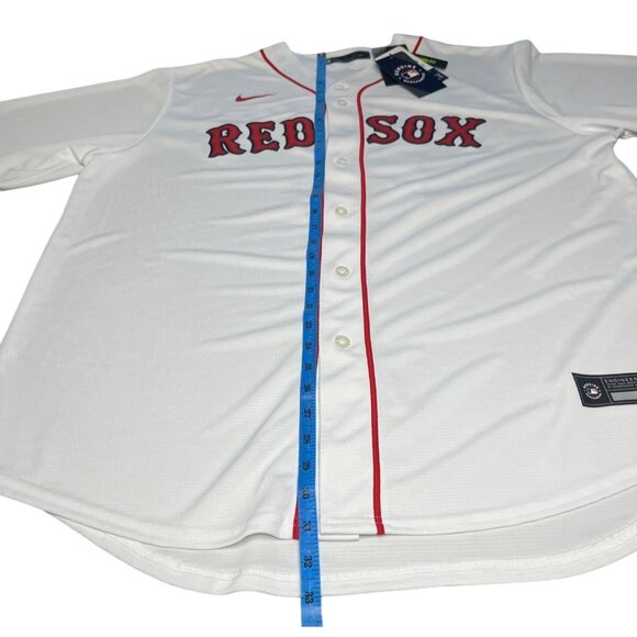 Boston Red Sox Nike Hernandez Jersey XL White & Red Unisex 100% Polyester - Picture 2 of 14